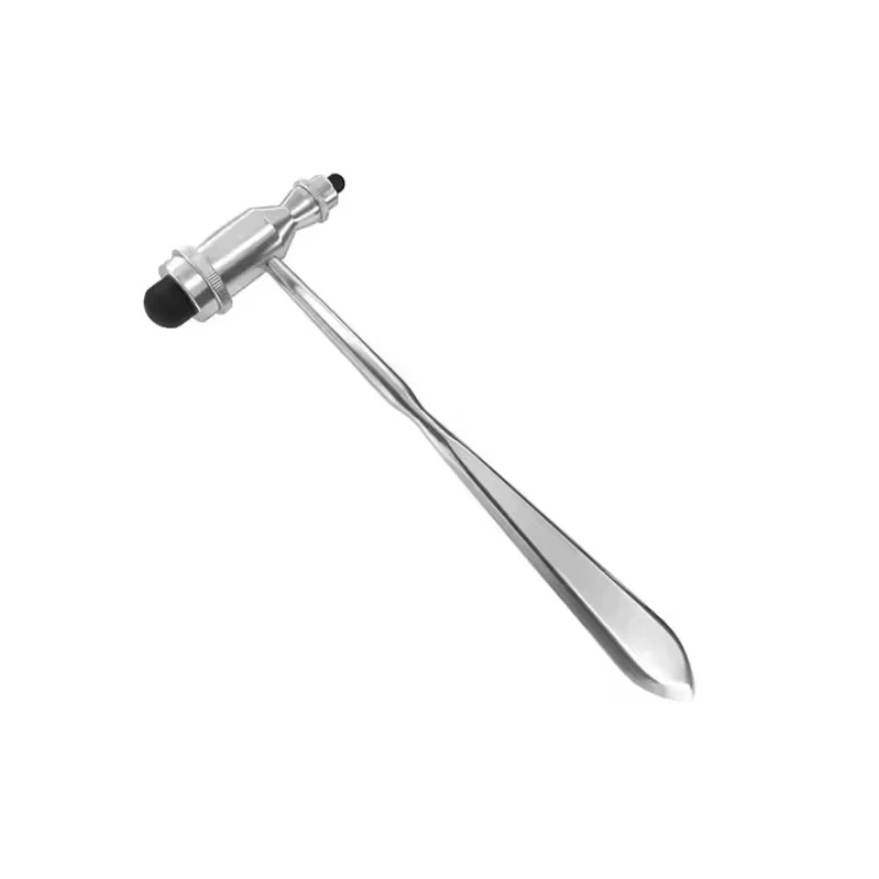 High quality 24cm stainless steel trombone percussion hammer nerve reflex diagnostic hammer surgical instrument foundation
High quality 24cm stainless steel trombone percussion hammer nerve reflex diagnostic hammer surgical instrument foundation
