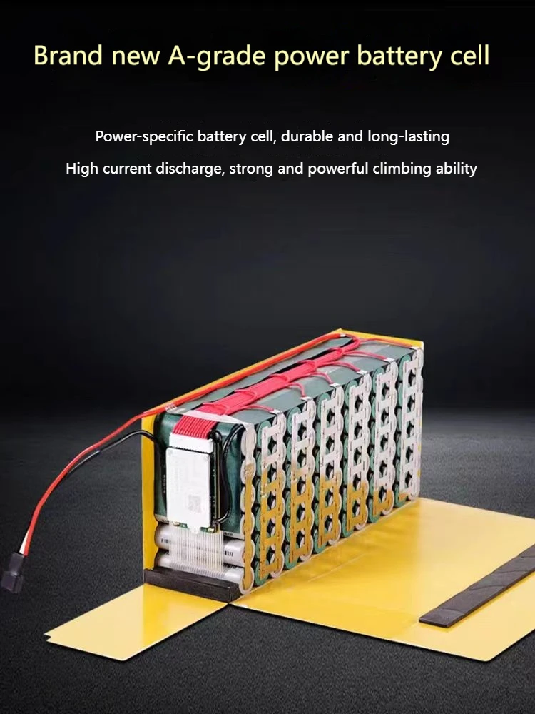 New Silver Fish 36V 48V 52V 60V 10Ah 12Ah 15Ah 20A 18650 Battery Pack For 1000W-1800W Folding E-two wheeler Handheld backup Cell
New Silver Fish 36V 48V 52V 60V 10Ah 12Ah 15Ah 20A 18650 Battery Pack For 1000W-1800W Folding E-two wheeler Handheld backup Cell