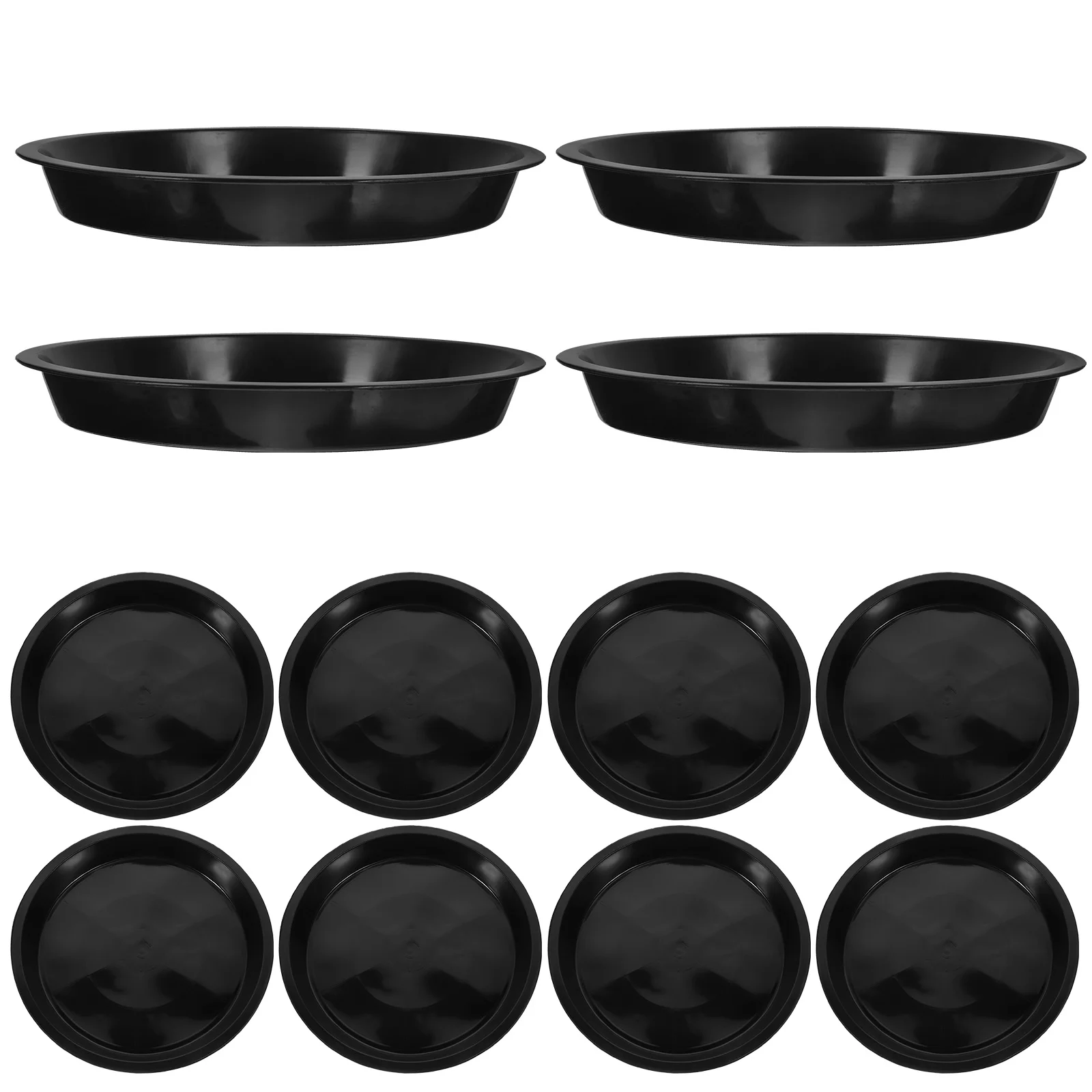 25 Pcs Black 180mm Flower Pot Trays Plant Saucers Drip Round Shaped Plastic No Holes Indoors Outdoors Gardening Accessories
25 Pcs Black 180mm Flower Pot Trays Plant Saucers Drip Round Shaped Plastic No Holes Indoors Outdoors Gardening Accessories