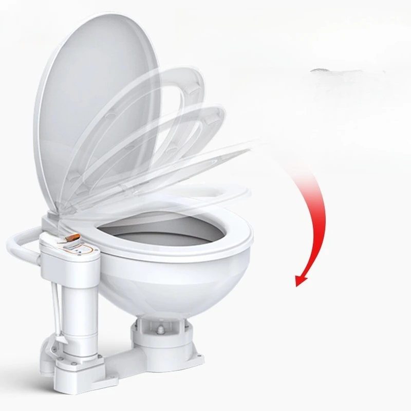Yacht Electric Toilet RV Sailing Speedboat Self-priming Toilet Marine Accessories Ceramic Toilet 12V24V
Yacht Electric Toilet RV Sailing Speedboat Self-priming Toilet Marine Accessories Ceramic Toilet 12V24V