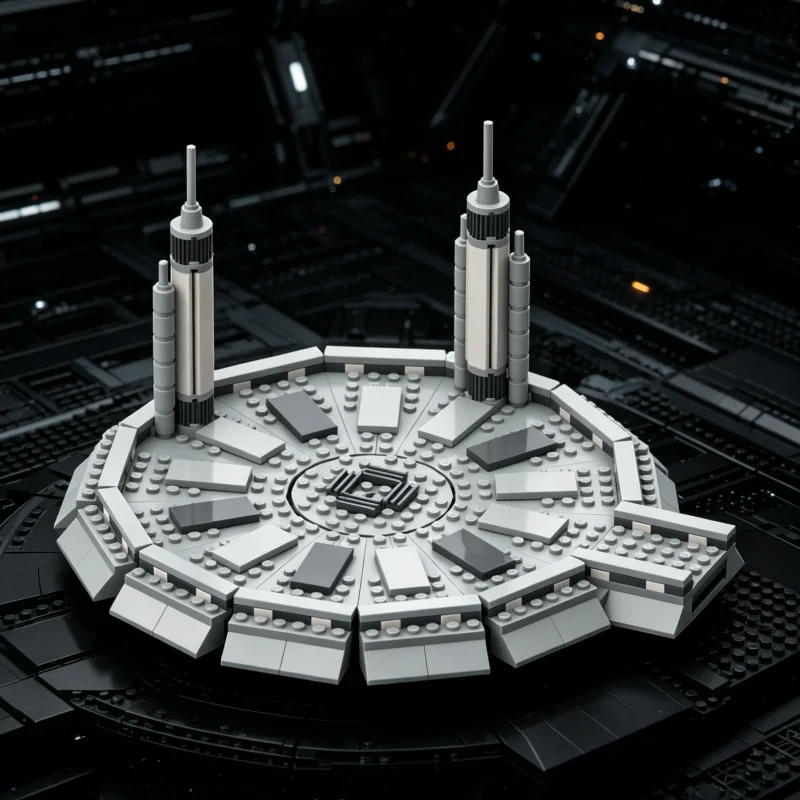 Spaceship Landing Platform MOC Building Blocks, Sci-fi Space Station Landing Pad,DIY Assembly Bricks for Display and Collection
Spaceship Landing Platform MOC Building Blocks, Sci-fi Space Station Landing Pad,DIY Assembly Bricks for Display and Collection