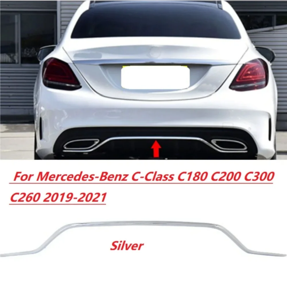 Декоративная хромированная накладка на задний бампер для Mercedes-Benz C-Class W205 C180 C200 C300 C260, OE: 2058853903 2058853103, 2019-2021 гг.
Декоративная хромированная накладка на задний бампер для Mercedes-Benz C-Class W205 C180 C200 C300 C260, OE: 2058853903 2058853103, 2019-2021 гг.
