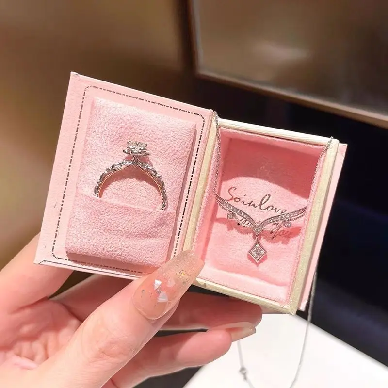 Mini Ring Boxes Valentines Gifts Ring Box Household Rings Trinket Storage Case Jeweler Earrings Rings Small Things Display Cases
Mini Ring Boxes Valentines Gifts Ring Box Household Rings Trinket Storage Case Jeweler Earrings Rings Small Things Display Cases