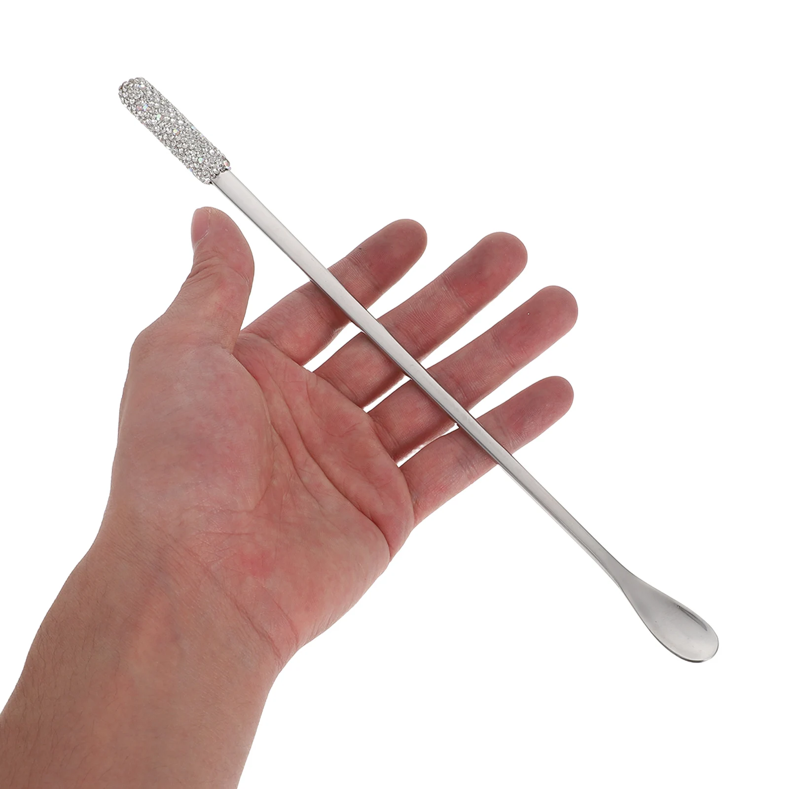 2Pcs 8.65-Inch Stainless Steel Coffee Stirring Spoon with Rhinestone Elegant Design for Tea Honey Chocolate Milk Mixers
2Pcs 8.65-Inch Stainless Steel Coffee Stirring Spoon with Rhinestone Elegant Design for Tea Honey Chocolate Milk Mixers