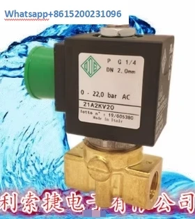 Italian ODE 21A2KV20 brass wire buckle 1/4 two normally closed direct acting solenoid valve 21A2KB20
Italian ODE 21A2KV20 brass wire buckle 1/4 two normally closed direct acting solenoid valve 21A2KB20
