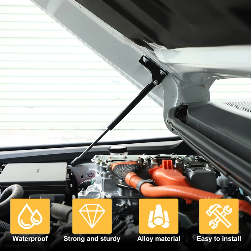 For Toyota Land Cruiser 250 Prado J250 LC250 2024 2025 Carbon Steel Front Hood Struts Lift Supports Gas Spring Shocks Dampers
For Toyota Land Cruiser 250 Prado J250 LC250 2024 2025 Carbon Steel Front Hood Struts Lift Supports Gas Spring Shocks Dampers