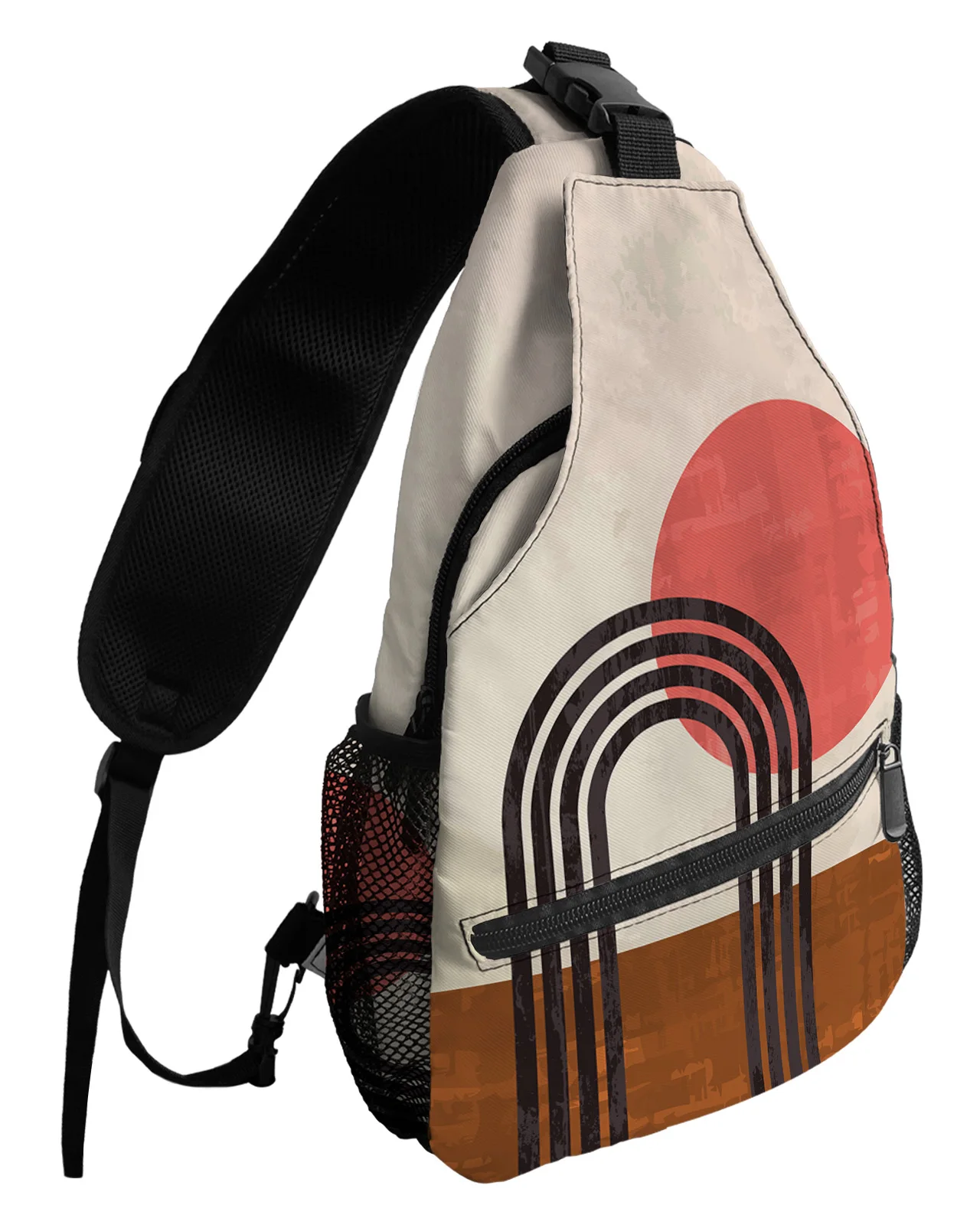Abstract Art Tropical Leaves Mid Century Sun Rainbow Chest Bags For Women Men Waterproof Sport Bags One Shoulder Crossbody Bag
Abstract Art Tropical Leaves Mid Century Sun Rainbow Chest Bags For Women Men Waterproof Sport Bags One Shoulder Crossbody Bag
