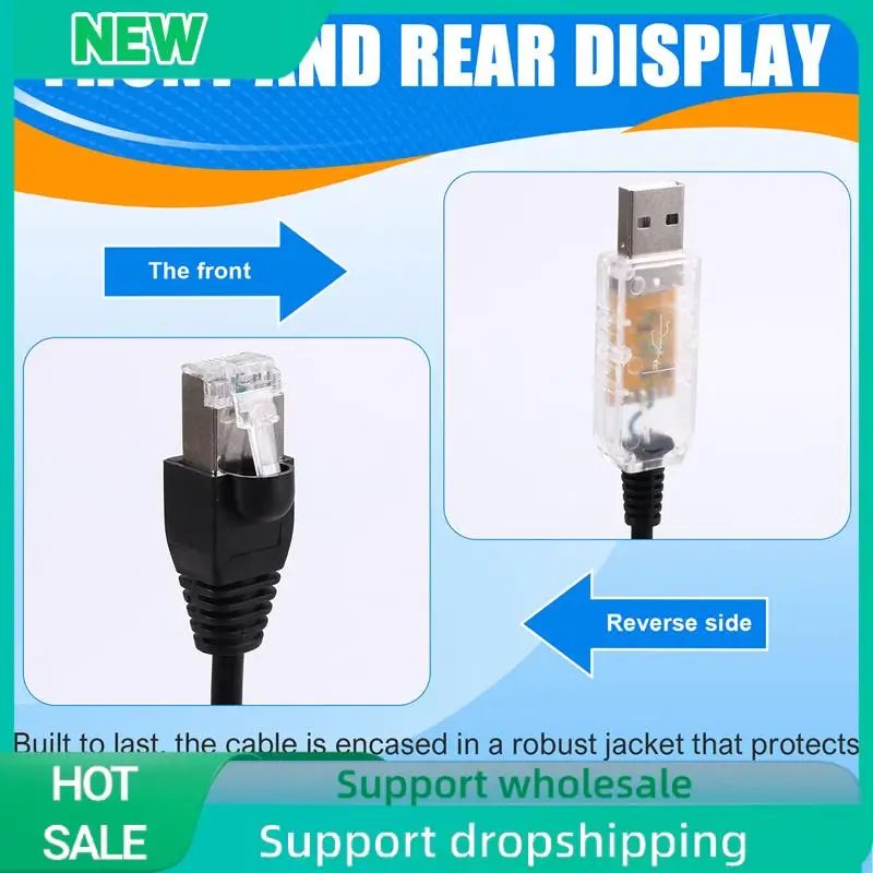 Твердый чип FTDI FT232RL Кабель USB к RJ45 Последовательный порт RS485 Delta IFD6500 Кабель для обновления данных Кабель интерфейса связи B
Твердый чип FTDI FT232RL Кабель USB к RJ45 Последовательный порт RS485 Delta IFD6500 Кабель для обновления данных Кабель интерфейса связи B