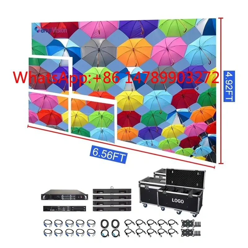 P3.91 Indoor LED Screen Exhibition Stage Panel With Video Processor Complete Display System
P3.91 Indoor LED Screen Exhibition Stage Panel With Video Processor Complete Display System