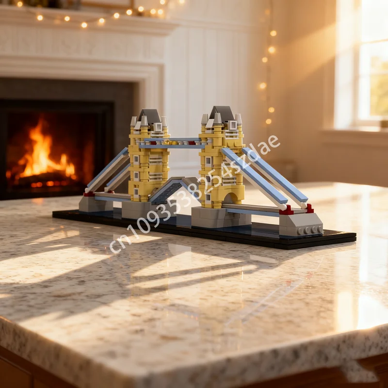 442pcs MOC Mini Tower Bridge Architectureed Model Building Blocks Toys Construction Christmas Gift DIY Creative Idea Brick Kids
442pcs MOC Mini Tower Bridge Architectureed Model Building Blocks Toys Construction Christmas Gift DIY Creative Idea Brick Kids