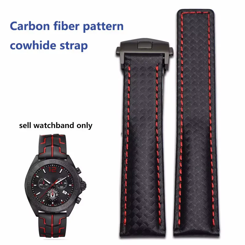 Cow leather strap For TAG Heuer band Carrera F1 Monaco Aquaracer 300/500 watch strap with 18mm folding buckle 20mm 22mm
Cow leather strap For TAG Heuer band Carrera F1 Monaco Aquaracer 300/500 watch strap with 18mm folding buckle 20mm 22mm
