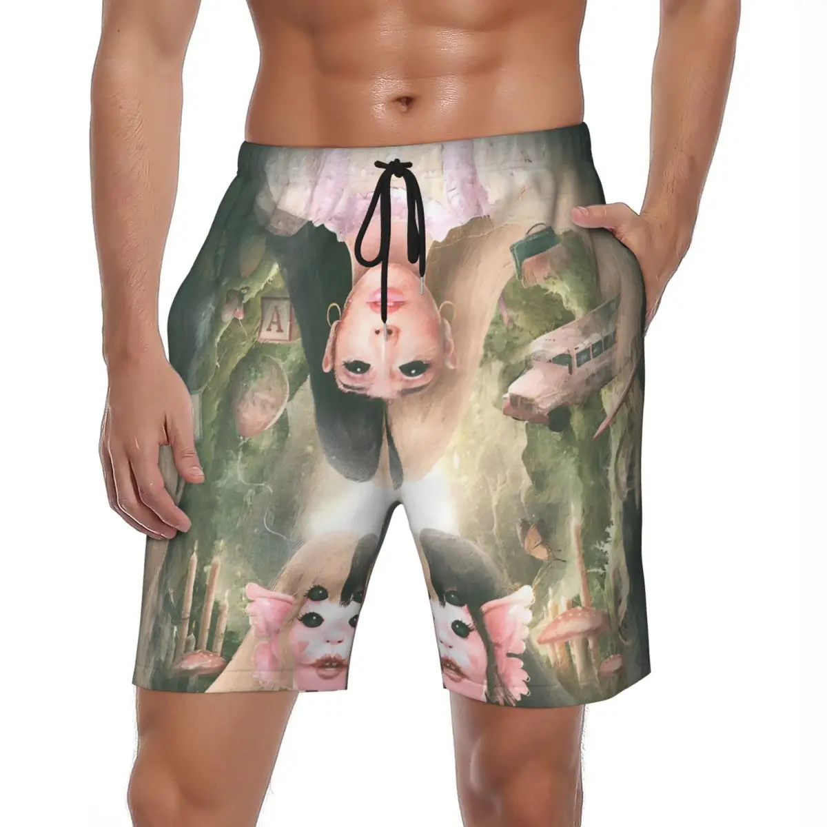 Летние шорты для доски, мужские шорты Melanies Singer Portals, спортивный серфинг Martinez, музыкальный альбом, пляжные шорты на заказ, пляжные плавки, большие размеры 
Летние шорты для доски, мужские шорты Melanies Singer Portals, спортивный серфинг Martinez, музыкальный альбом, пляжные шорты на заказ, пляжные плавки, большие размеры