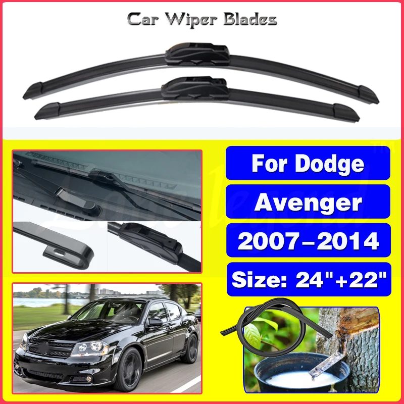 Щетка стеклоочистителя для автомобиля Dodge Avenger 2007-2014, щетки стеклоочистителя переднего стекла, лобового стекла, J hook, автомобильные аксессуары 24 "+ 22"
Щетка стеклоочистителя для автомобиля Dodge Avenger 2007-2014, щетки стеклоочистителя переднего стекла, лобового стекла, J hook, автомобильные аксессуары 24 "+ 22"