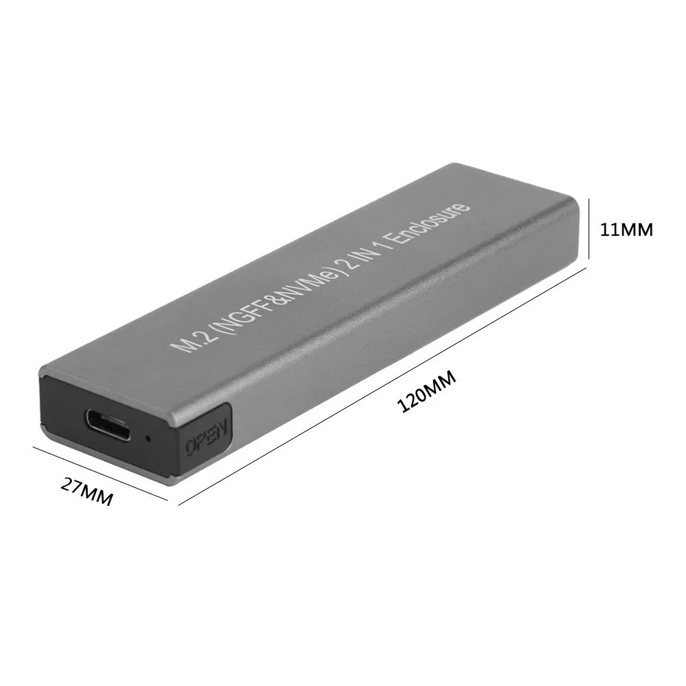 Корпус M2 SSD Корпус NVME Адаптер SSD M.2 — USB 3.1 с OTG для NVME PCIE NGFF SATA M/B Key 2230/2242/2260/2280 Dual Protocol
Корпус M2 SSD Корпус NVME Адаптер SSD M.2 — USB 3.1 с OTG для NVME PCIE NGFF SATA M/B Key 2230/2242/2260/2280 Dual Protocol