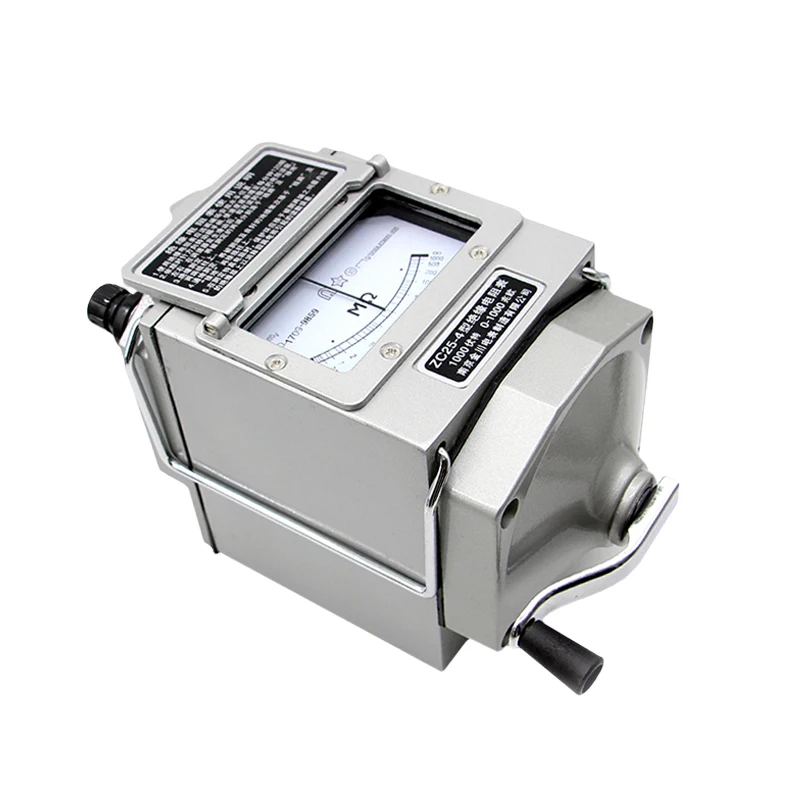 Hand-cranked Megohmmeter 500V 1000V 2500V Resistance Tester Zc25-3 Insulation, Resistance Meter 
Hand-cranked Megohmmeter 500V 1000V 2500V Resistance Tester Zc25-3 Insulation, Resistance Meter