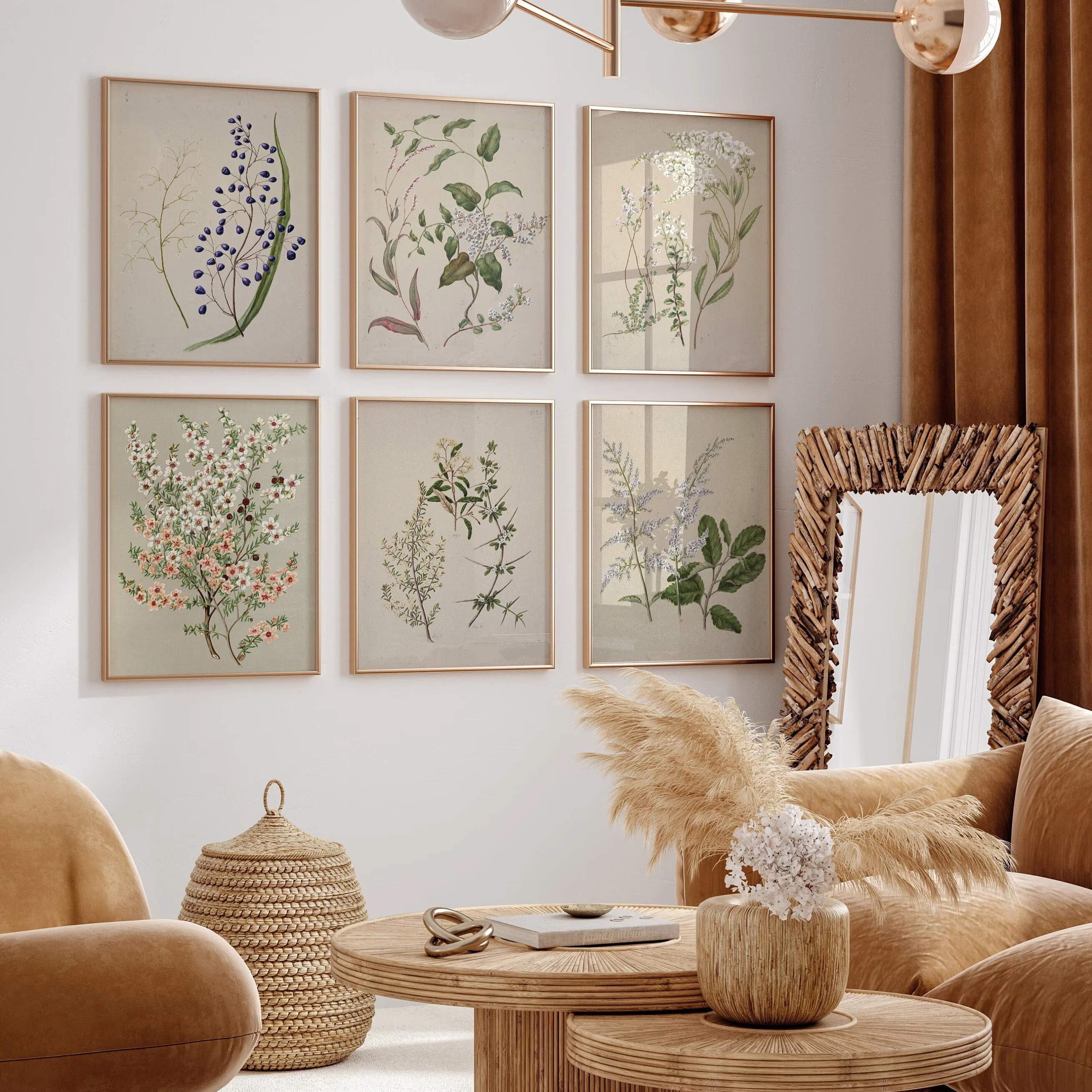 Six-Panel Floral Print Set Six-Panel Vintage Fern Print Set Canvas Print Art Poster Modern Floral Wall Decor Home Furnishings
Six-Panel Floral Print Set Six-Panel Vintage Fern Print Set Canvas Print Art Poster Modern Floral Wall Decor Home Furnishings