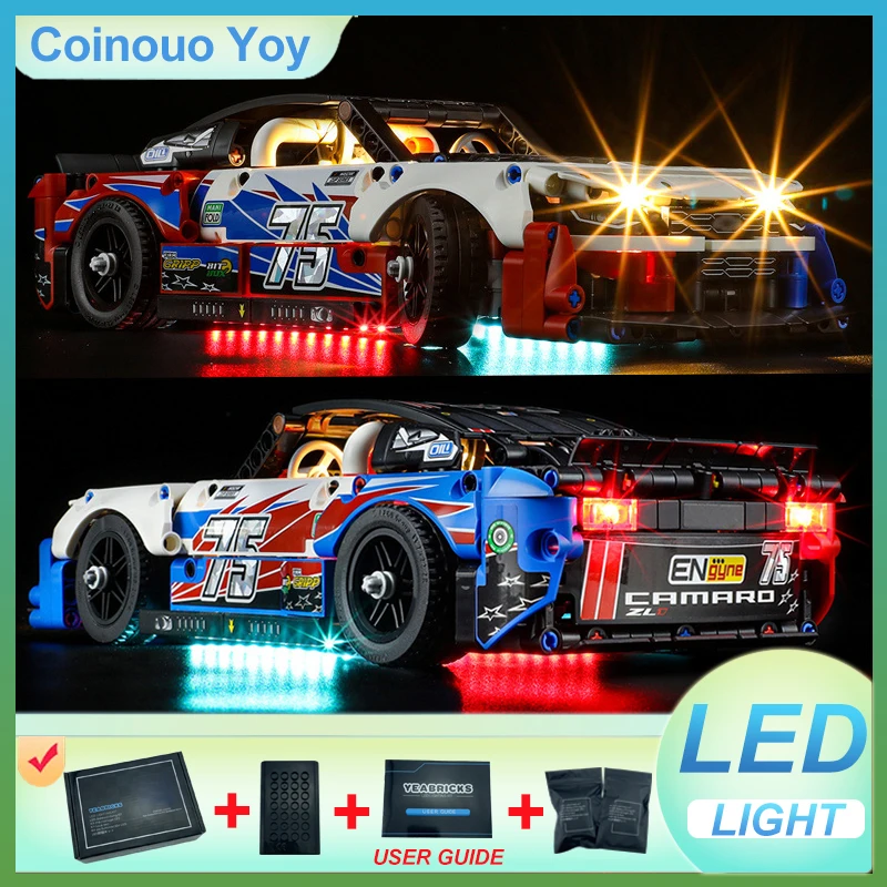ЛЕГКА для LEGO 42153, игрушка «сделай сам» с технической скоростью Super Hypercar Block (модель без блоков, только светодиодный светильник), набор кирпичных светильников, подарок для ребенка
ЛЕГКА для LEGO 42153, игрушка «сделай сам» с технической скоростью Super Hypercar Block (модель без блоков, только светодиодный светильник), набор кирпичных светильников, подарок для ребенка