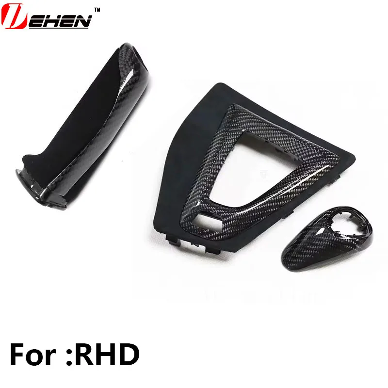 Suitable for RHD BMW M2 M3 M4 F80 F82 F87 carbon fiber handbrake interior, console panel, gearshift cover
Suitable for RHD BMW M2 M3 M4 F80 F82 F87 carbon fiber handbrake interior, console panel, gearshift cover