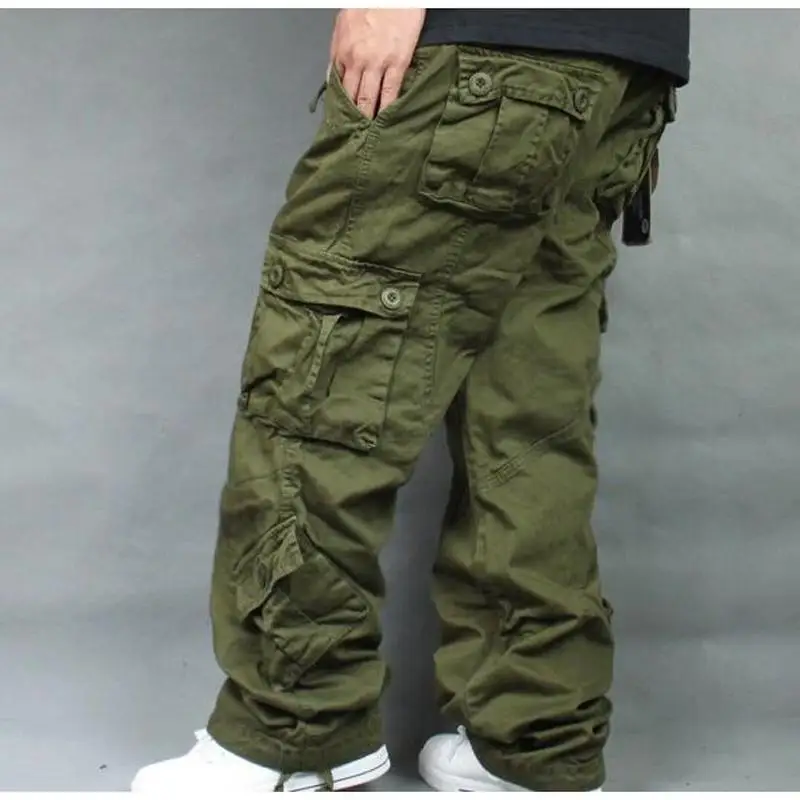 Plus Size 28-46 Men Cargo Pants Spring Autumn Casual Muti Pocket Cotton Slim Straight Elastic Long Hiking Outdoor
Plus Size 28-46 Men Cargo Pants Spring Autumn Casual Muti Pocket Cotton Slim Straight Elastic Long Hiking Outdoor