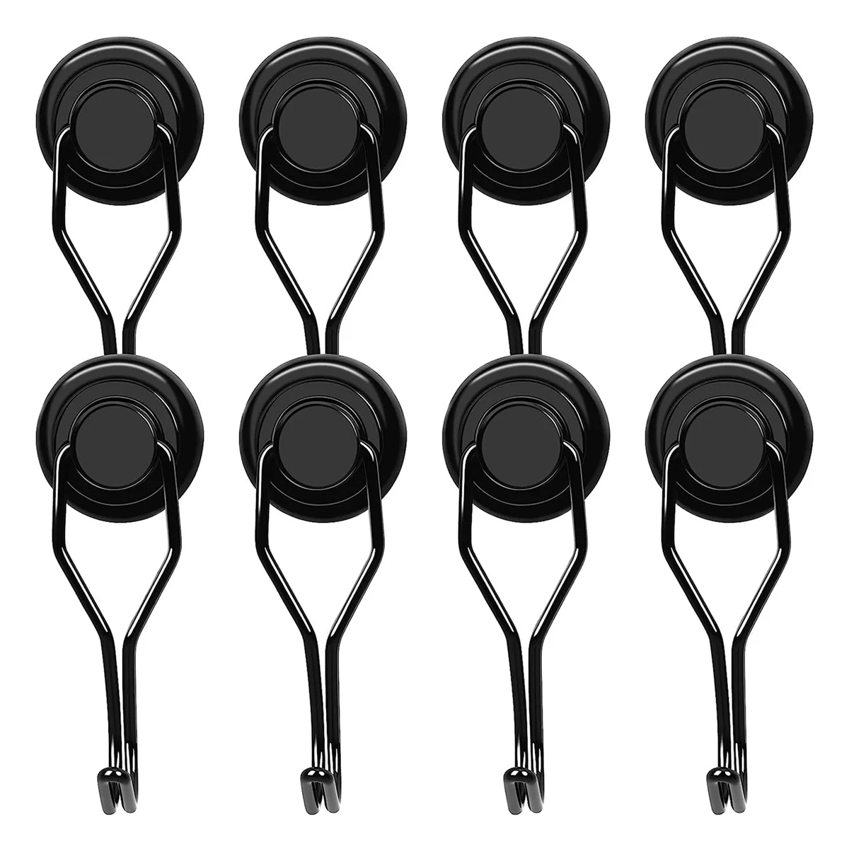 Magnetic Hooks Heavy Duty,Hanging 60Lbs Black Magnetic Hooks for Grill, Cruise Cabins, Refrigerator, Classroom, Kitchen
Magnetic Hooks Heavy Duty,Hanging 60Lbs Black Magnetic Hooks for Grill, Cruise Cabins, Refrigerator, Classroom, Kitchen