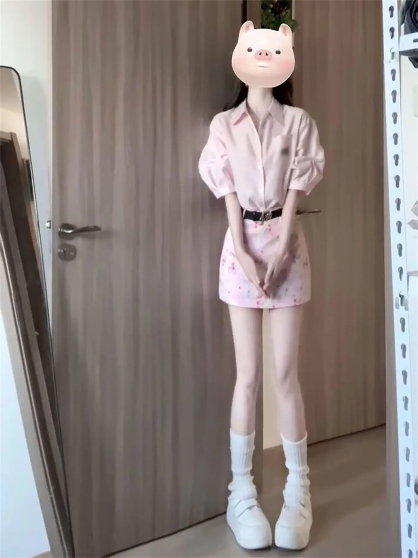 Pink Floral Print Shirt And High Waist Skirt Two Piece Set Gentle Lady Style mid Sleeve Business Casual Women's Fashion 2026
Pink Floral Print Shirt And High Waist Skirt Two Piece Set Gentle Lady Style mid Sleeve Business Casual Women's Fashion 2026