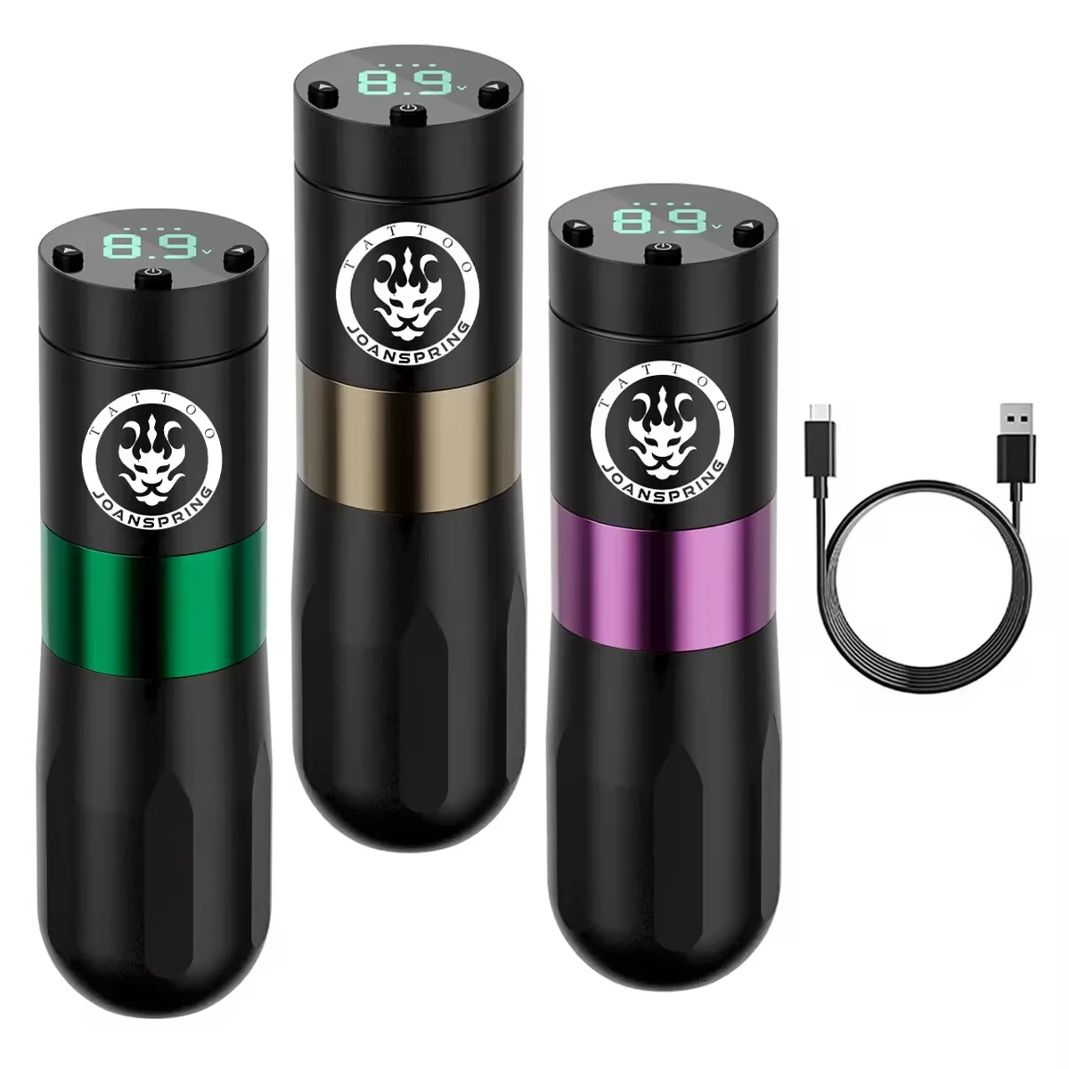 JOANSPRING X4 Wireless Tattoo Machine Rotary Wireless Battery Pen Portable Power Pack 1500mA LED Digital Display Tattoo Gun
JOANSPRING X4 Wireless Tattoo Machine Rotary Wireless Battery Pen Portable Power Pack 1500mA LED Digital Display Tattoo Gun