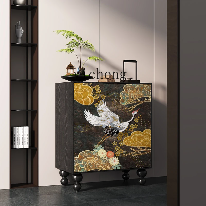 TQH Chinese style solid wood shoe cabinet new home door entrance storage cabinet decorative cabinet
TQH Chinese style solid wood shoe cabinet new home door entrance storage cabinet decorative cabinet