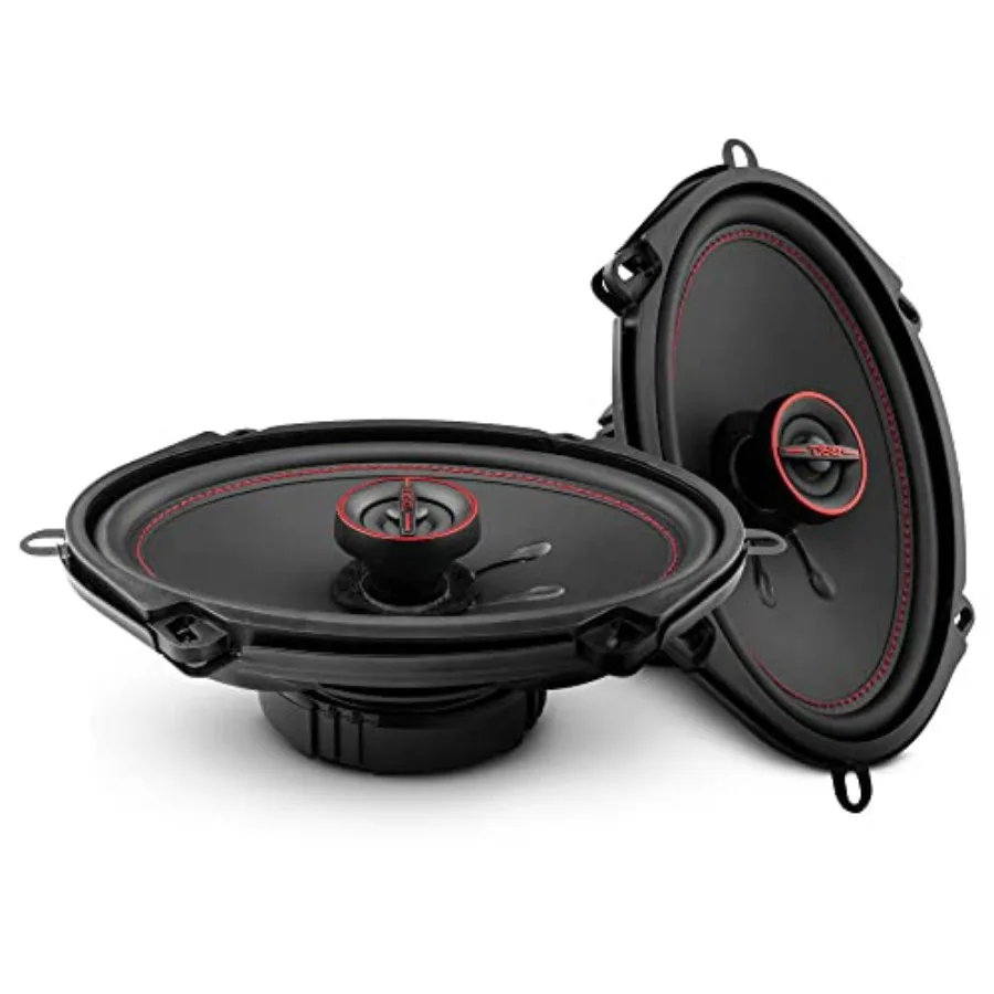 GEN-X5.7 Coaxial Speaker for car audio use black paper cone with two mylar dome tweeters 5x7 3-way design 165W max power 4 ohms
GEN-X5.7 Coaxial Speaker for car audio use black paper cone with two mylar dome tweeters 5x7 3-way design 165W max power 4 ohms