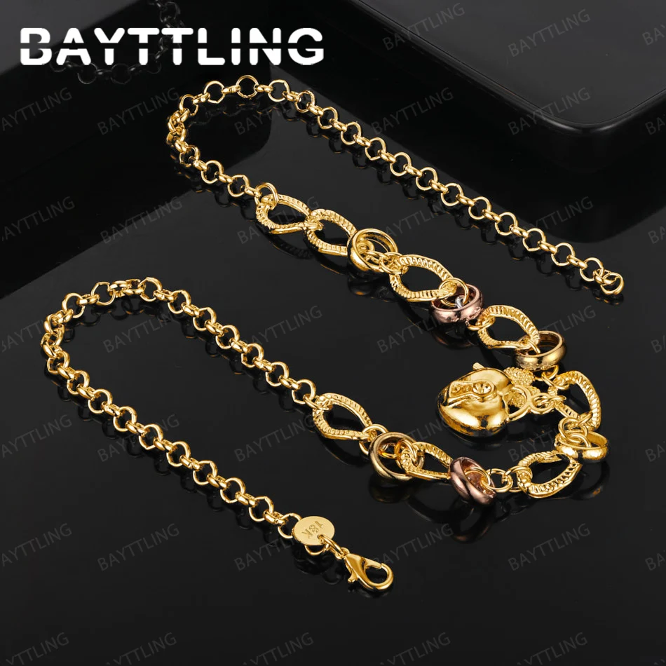 925 silver 18K gold exquisite heart-shaped necklace women's wedding jewelry party temperament accessories
925 silver 18K gold exquisite heart-shaped necklace women's wedding jewelry party temperament accessories