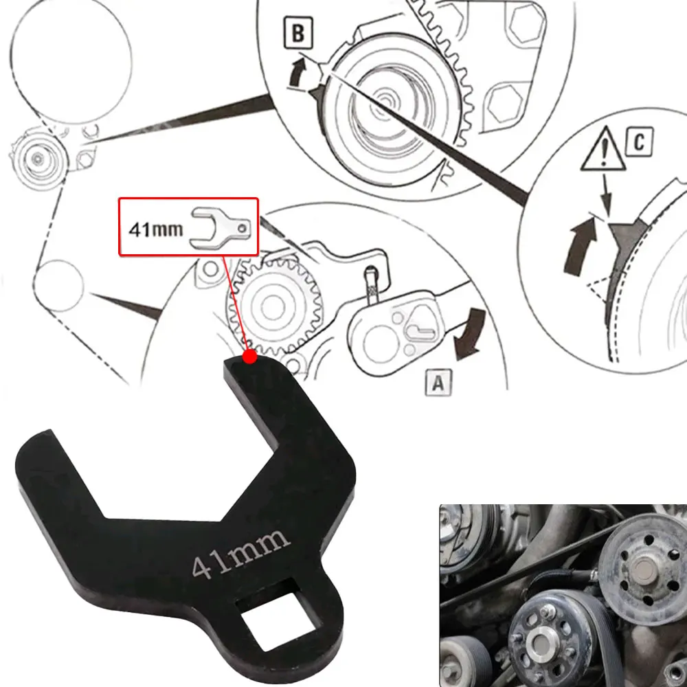 1/2x автомобильный инструмент для снятия ремня ГРМ, ключ для регулировки водяного насоса для Daewooo 1999-2002/Chevrolet Aveo 2004 по току, исключением 2009 г.
1/2x автомобильный инструмент для снятия ремня ГРМ, ключ для регулировки водяного насоса для Daewooo 1999-2002/Chevrolet Aveo 2004 по току, исключением 2009 г.