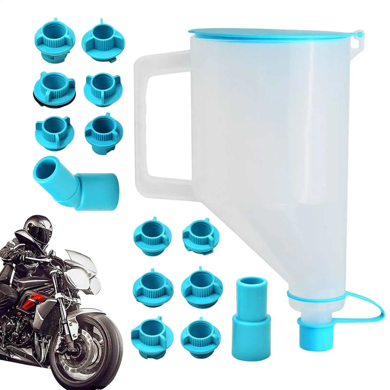 Oil Funnels Automotive Filter With 12 Adapters Automotive Funnel Set For Vehicle Kitchen Filling Motor Cooling Liquid
Oil Funnels Automotive Filter With 12 Adapters Automotive Funnel Set For Vehicle Kitchen Filling Motor Cooling Liquid
