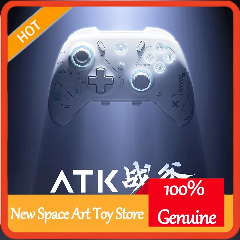 Джойстик серии ATK AXE pro с эффектом Холла, игровой контроллер, регулируемые триггеры, микропереключатель, кнопки ABXY, трехрежимное подключение
Джойстик серии ATK AXE pro с эффектом Холла, игровой контроллер, регулируемые триггеры, микропереключатель, кнопки ABXY, трехрежимное подключение