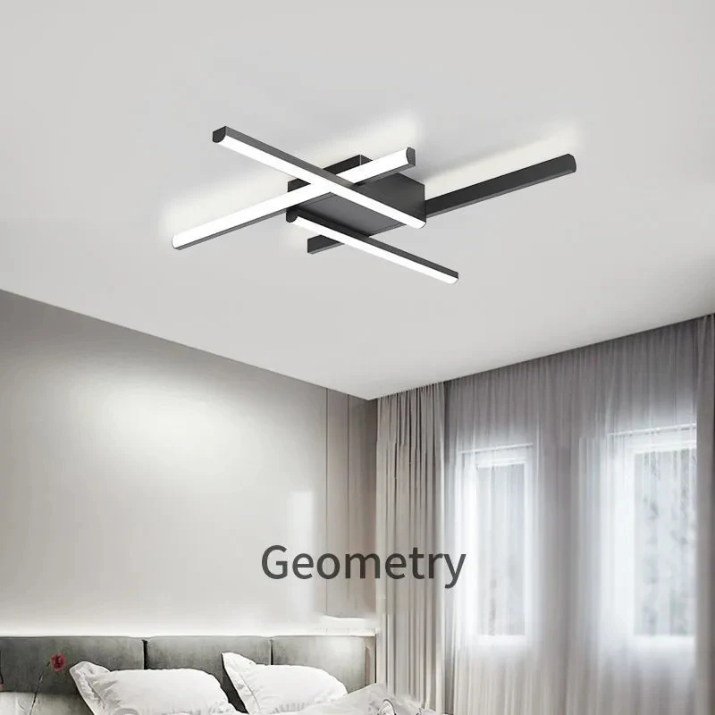 Black Led Chandelier Lights Square Bedroom Lamps Living Room Ceiling Lamp Nordic Minimalist Creative Strip Lights
Black Led Chandelier Lights Square Bedroom Lamps Living Room Ceiling Lamp Nordic Minimalist Creative Strip Lights