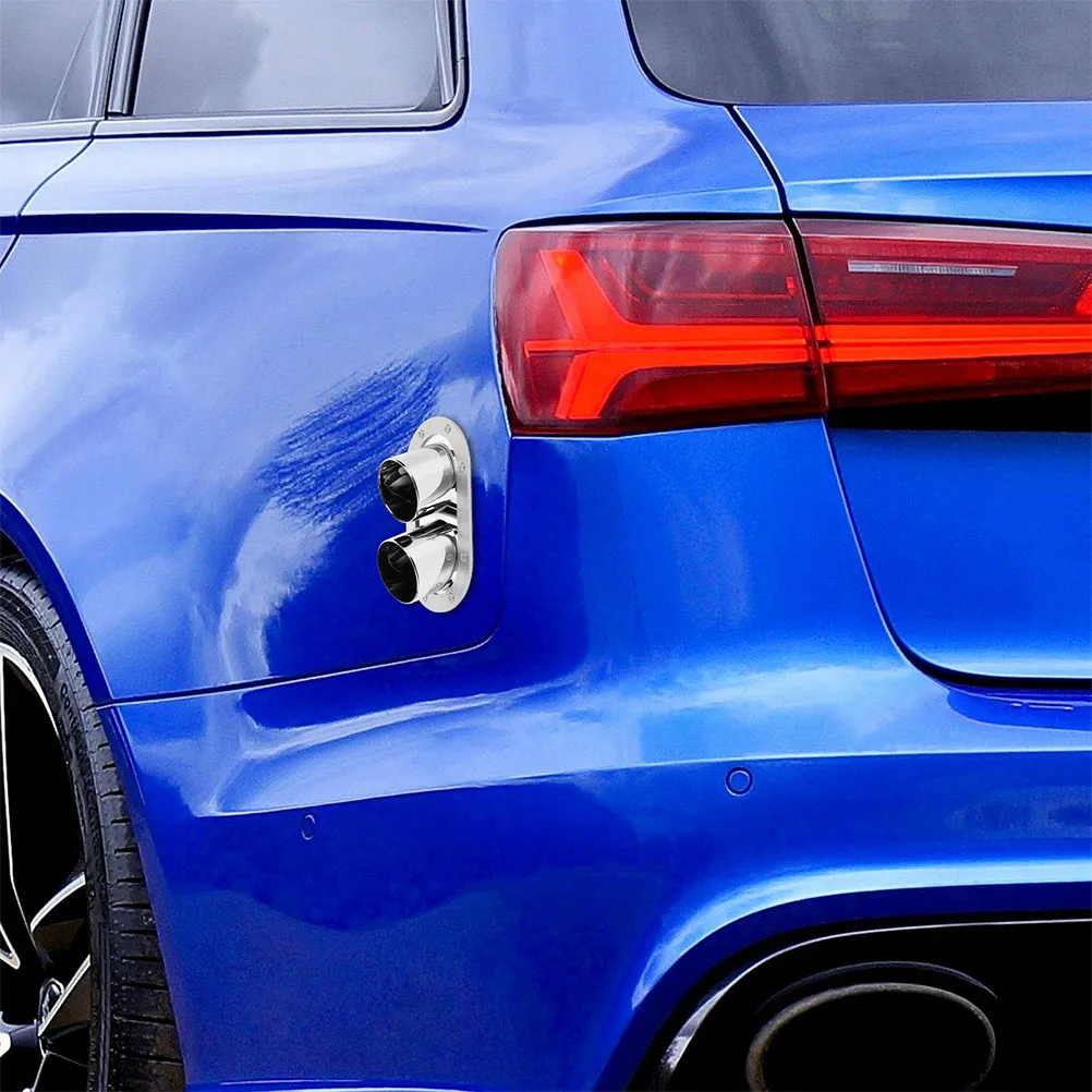 2Pcs AntiCollision Rubber Decorative Strip Car Bumper Protector Universal Stylish Exhaust Muffler Car Accessory
2Pcs AntiCollision Rubber Decorative Strip Car Bumper Protector Universal Stylish Exhaust Muffler Car Accessory