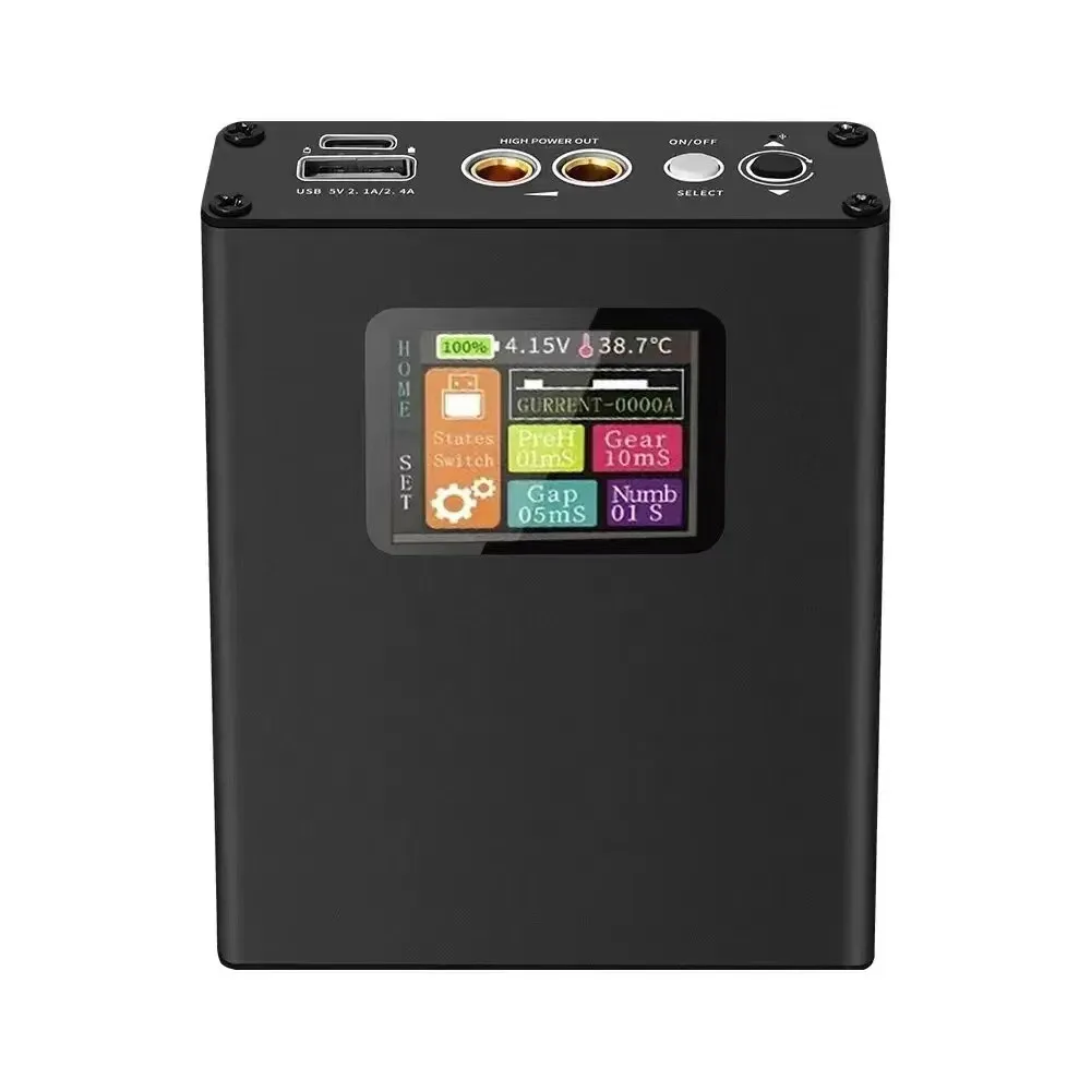 Portable Spot Welder Digital 18650 Lithium Battery Portable Kit 30 Speed Adjustable Color Display
Portable Spot Welder Digital 18650 Lithium Battery Portable Kit 30 Speed Adjustable Color Display