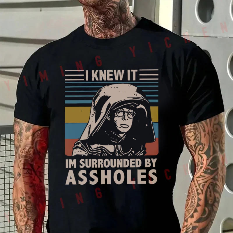 I Knew It Dark Helmet Spaceballs Men T-Shirt Moto Cotton Summer O-neck Short Sleeve Fashion Hip Hop Tee
I Knew It Dark Helmet Spaceballs Men T-Shirt Moto Cotton Summer O-neck Short Sleeve Fashion Hip Hop Tee