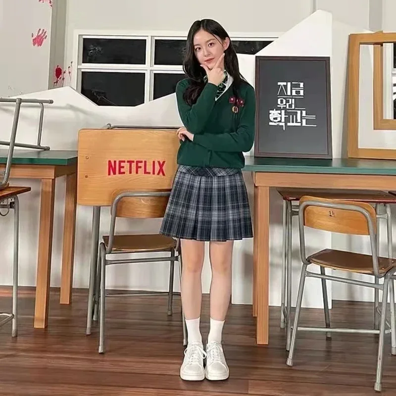 All of Us Are Dead Cosplay Costumes JK School Uniform 지금 우리 학교는 Cosplay Sweater Couple Outfit Role Playing Women Party
All of Us Are Dead Cosplay Costumes JK School Uniform 지금 우리 학교는 Cosplay Sweater Couple Outfit Role Playing Women Party
