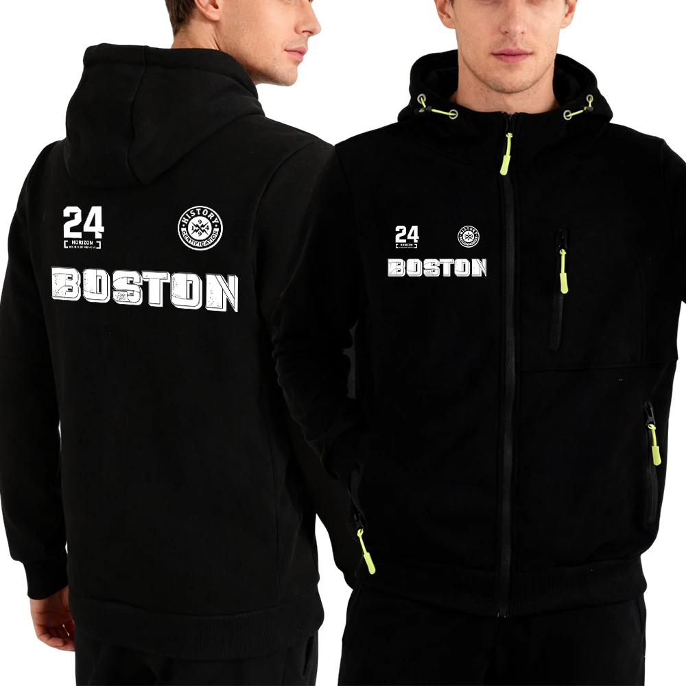 Boston Number 24 Design Hoody Men Y2K Soft Sportswears Fashion Street Zipper Autumn Fleece Clothing Casual Loose Sportswear
Boston Number 24 Design Hoody Men Y2K Soft Sportswears Fashion Street Zipper Autumn Fleece Clothing Casual Loose Sportswear