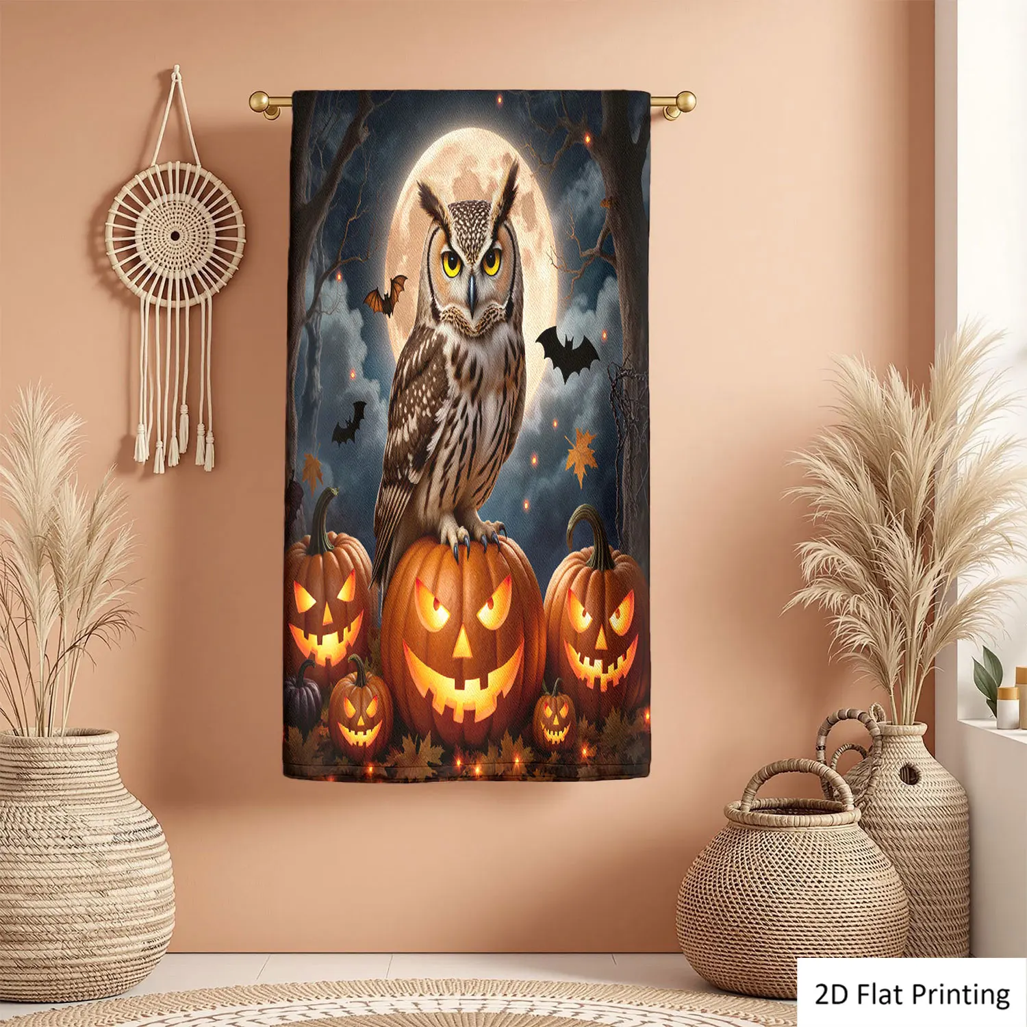 1Pc Halloween Owl Pumpkins Bats Dark Tones Bathroom Hand Towel Bath Towel, Multiple Size Microfiber Polyester Towel, Unique Home Decorative Kitchen Towels, Festival Bathroom Accessories Decor, Quick Dry and Absorbent
1Pc Halloween Owl Pumpkins Bats Dark Tones Bathroom Hand Towel Bath Towel, Multiple Size Microfiber Polyester Towel, Unique Home Decorative Kitchen Towels, Festival Bathroom Accessories Decor, Quick Dry and Absorbent
