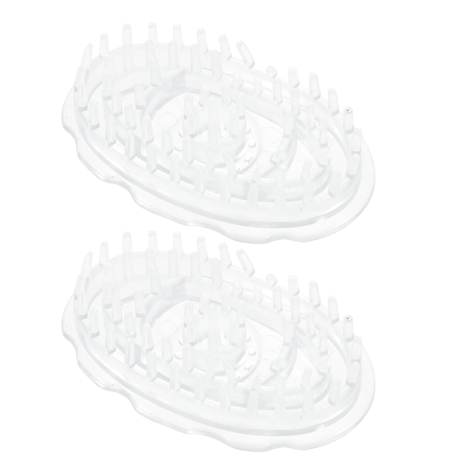 2pcs Hair Washing Brush Scalp Massager Tpu Head Scrubber Exfoliating Tool For Dead Skin Removal Gentle Massage Improved Blood
2pcs Hair Washing Brush Scalp Massager Tpu Head Scrubber Exfoliating Tool For Dead Skin Removal Gentle Massage Improved Blood