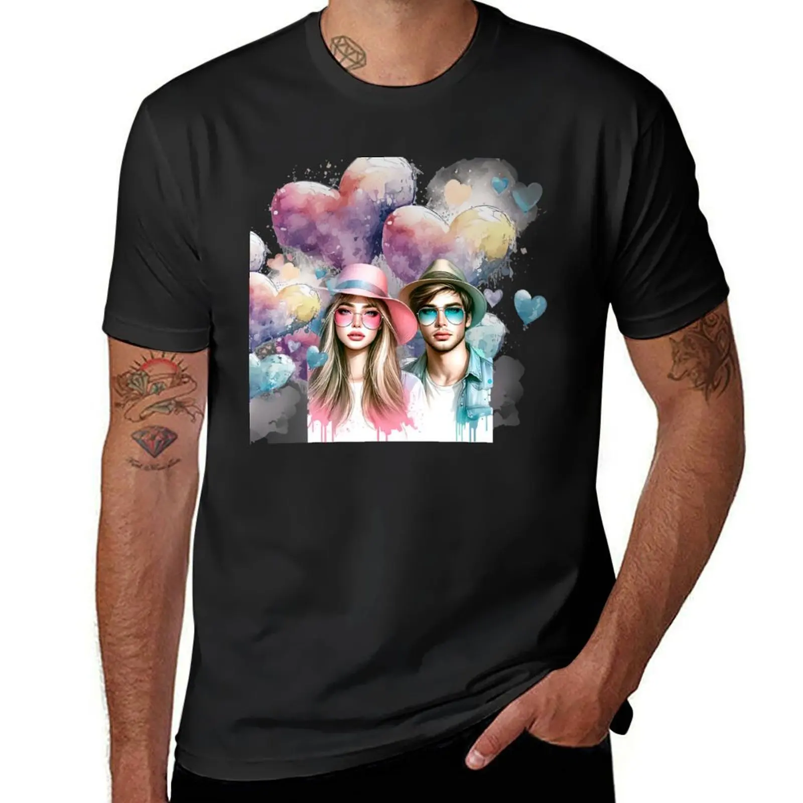 the valentines day -girl/boy beautiful colorful balloons T-Shirt sports fans tees anime mens tall t shirts
the valentines day -girl/boy beautiful colorful balloons T-Shirt sports fans tees anime mens tall t shirts