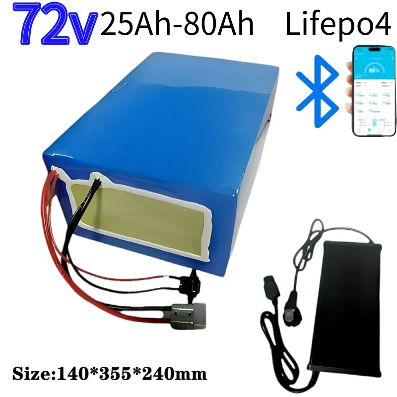JN 72v 50Ah 60Ah lifepo4 литиевая батарея 30Ah 72V 40Ah 100Ah 80Ah Bluetooth BMS APP для 5000W скутера ebike Мотоцикл + зарядное устройство
JN 72v 50Ah 60Ah lifepo4 литиевая батарея 30Ah 72V 40Ah 100Ah 80Ah Bluetooth BMS APP для 5000W скутера ebike Мотоцикл + зарядное устройство
