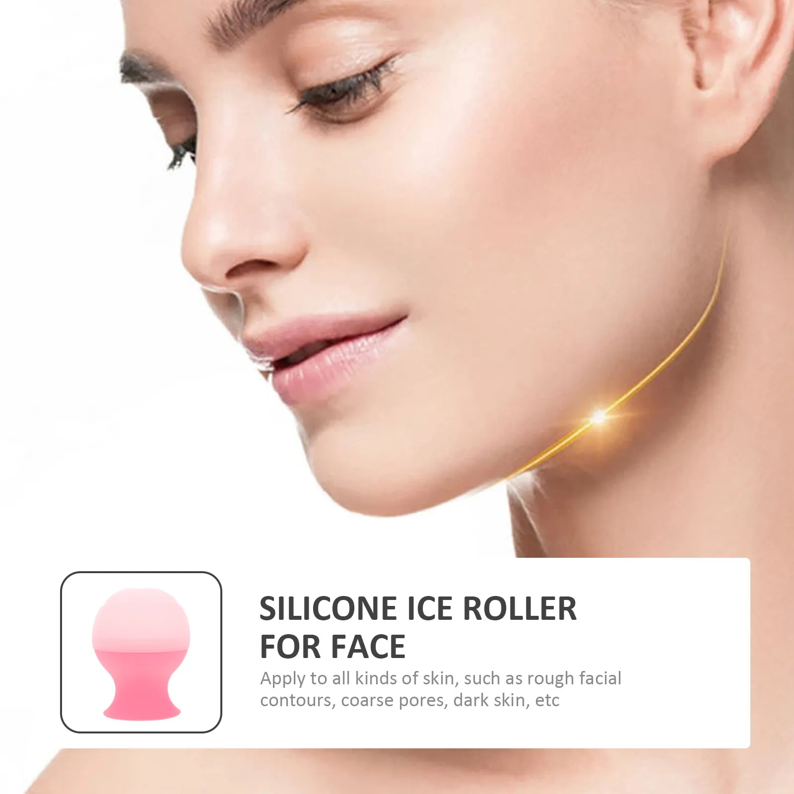 Silicone Face Facial Icing Massager Skin Care Tool for Eye Sun Redness Relief Deep Tissue Massage Beauty Tool
Silicone Face Facial Icing Massager Skin Care Tool for Eye Sun Redness Relief Deep Tissue Massage Beauty Tool