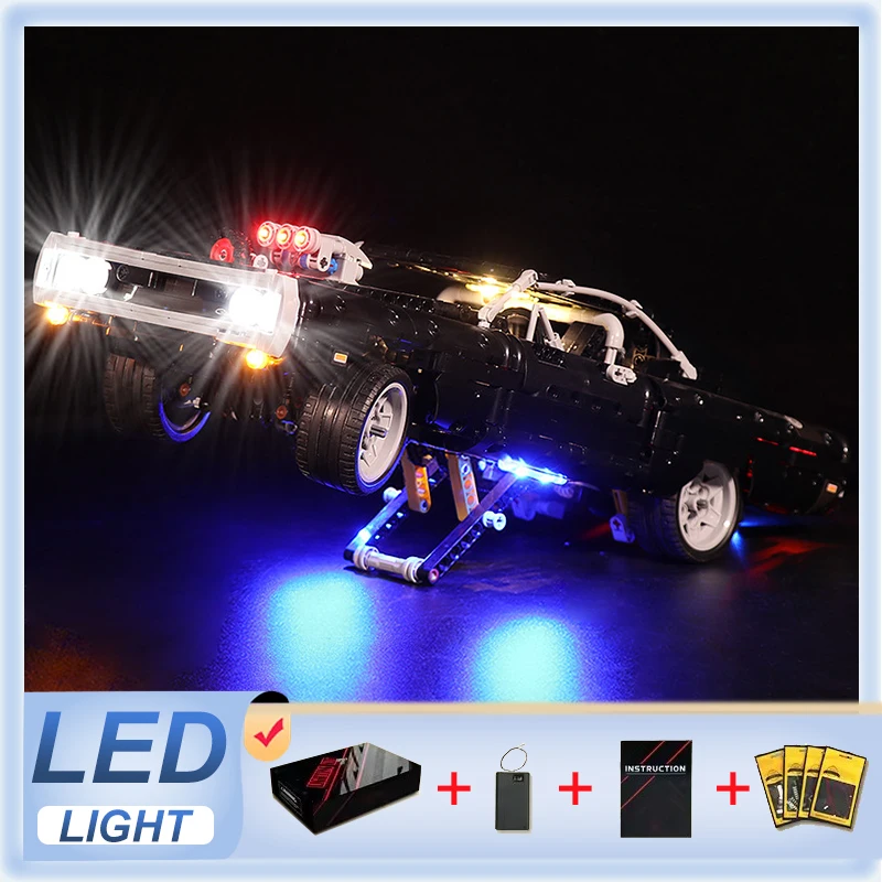 DIY LED Light Kit For LEGO 42111 Dom's Charger (Only LED Light,Without Blocks Model)
DIY LED Light Kit For LEGO 42111 Dom's Charger (Only LED Light,Without Blocks Model)