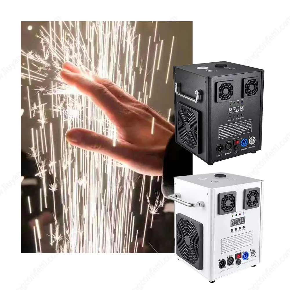 700W Cold Spark Machine Wedding Cold Sparkler DMX Remote Control Special Equipment DJ Disco Event Stage Concert EU US Party DJ
700W Cold Spark Machine Wedding Cold Sparkler DMX Remote Control Special Equipment DJ Disco Event Stage Concert EU US Party DJ