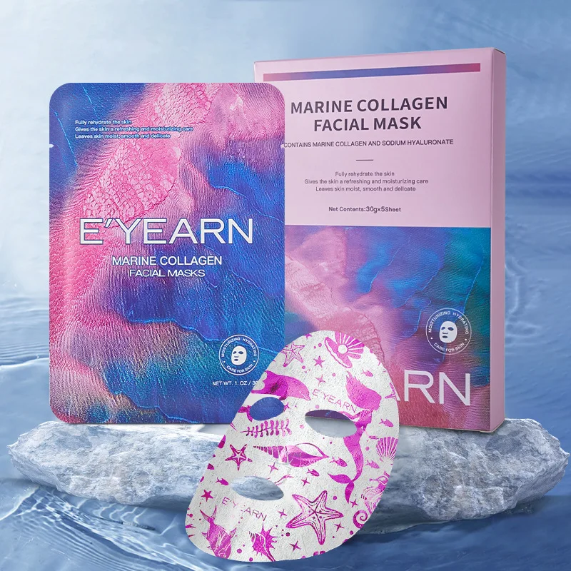Natural Marine Collagen Moisturizing Facial Mask Anti-aging Anti-wrinkle OilControl Brightening Lifting Face Mask Skin Care
Natural Marine Collagen Moisturizing Facial Mask Anti-aging Anti-wrinkle OilControl Brightening Lifting Face Mask Skin Care