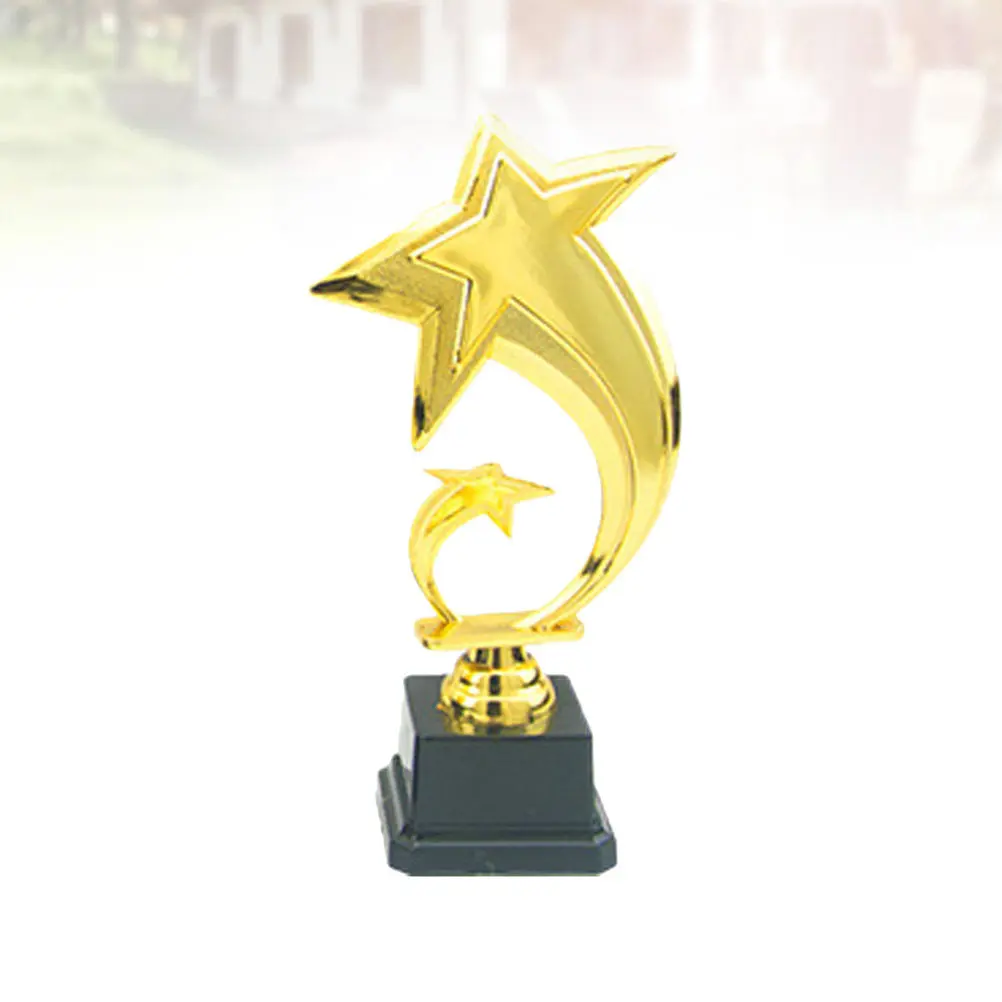 20Cm Plastic Star Trophy with for Sports Competition School Awards Track and Field Day Spelling Bee Party Favor
20Cm Plastic Star Trophy with for Sports Competition School Awards Track and Field Day Spelling Bee Party Favor
