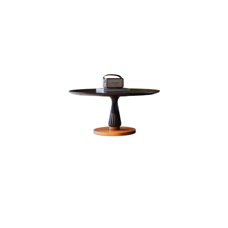 Solid wood small apartment stroke coffee table living room household size round coffee table combination
Solid wood small apartment stroke coffee table living room household size round coffee table combination