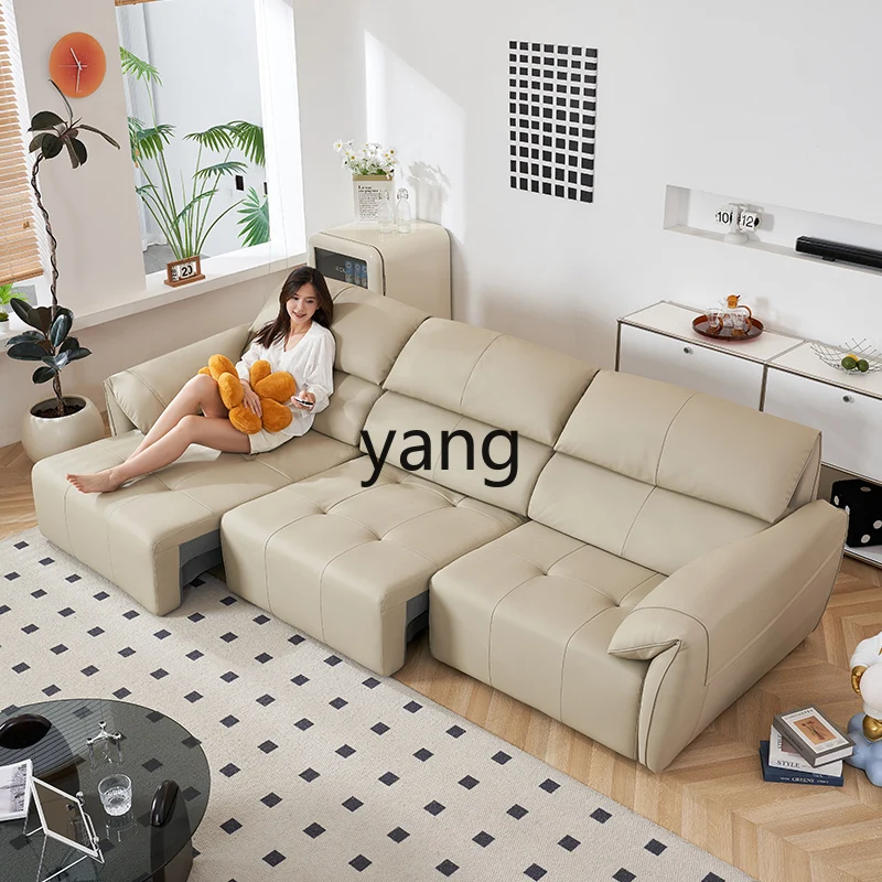 tgf Electric Italian Minimalist Sofa Extendable Cowhide Intelligent Function Leather Sofa Bed
tgf Electric Italian Minimalist Sofa Extendable Cowhide Intelligent Function Leather Sofa Bed