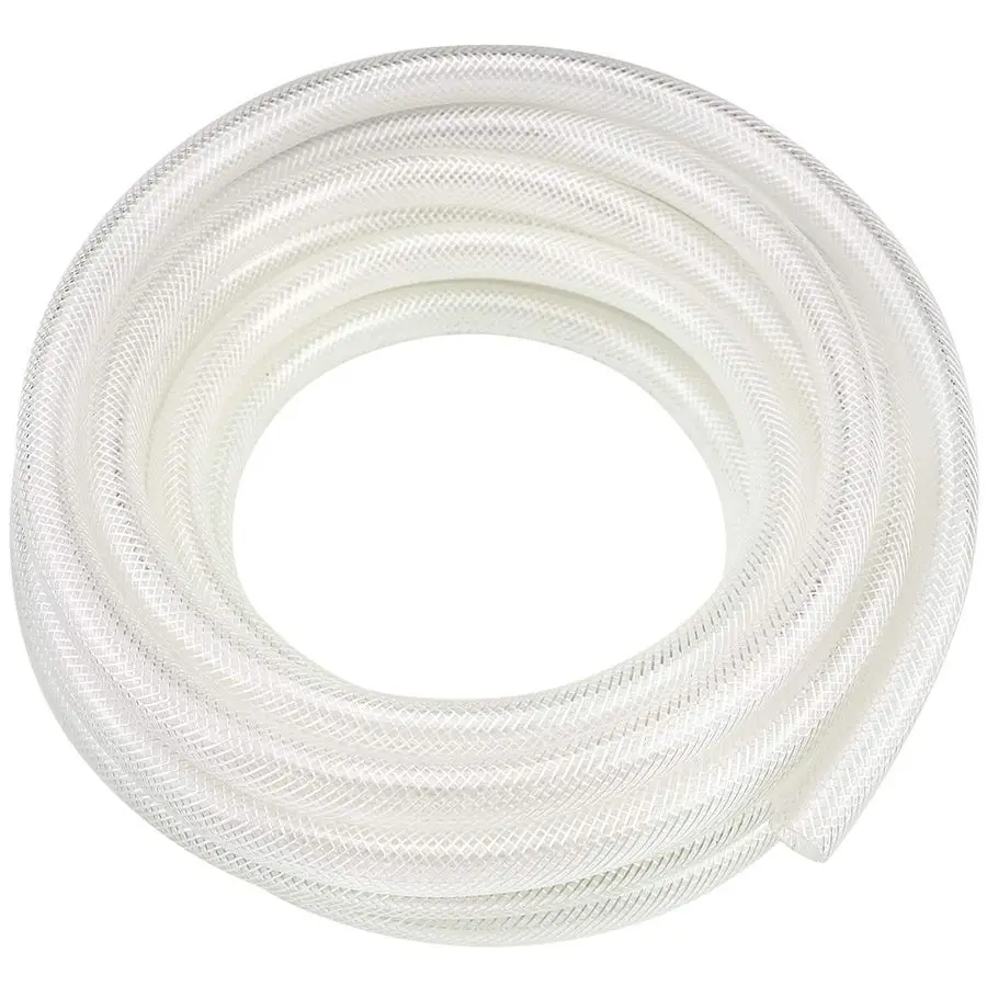 8 ID x 50 Ft High Pressure Braided Clear PVC Vinyl Tubing Flexible Vinyl Tube, Heavy Duty Reinforced Hose Tubing, BPA Free and N
8 ID x 50 Ft High Pressure Braided Clear PVC Vinyl Tubing Flexible Vinyl Tube, Heavy Duty Reinforced Hose Tubing, BPA Free and N